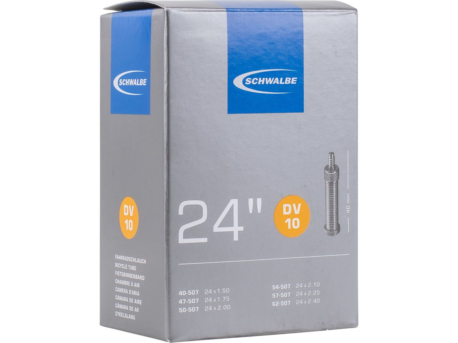 Schwalbe Schlauch DV 10 - 24 x 1.50-2.40 | Bild 1