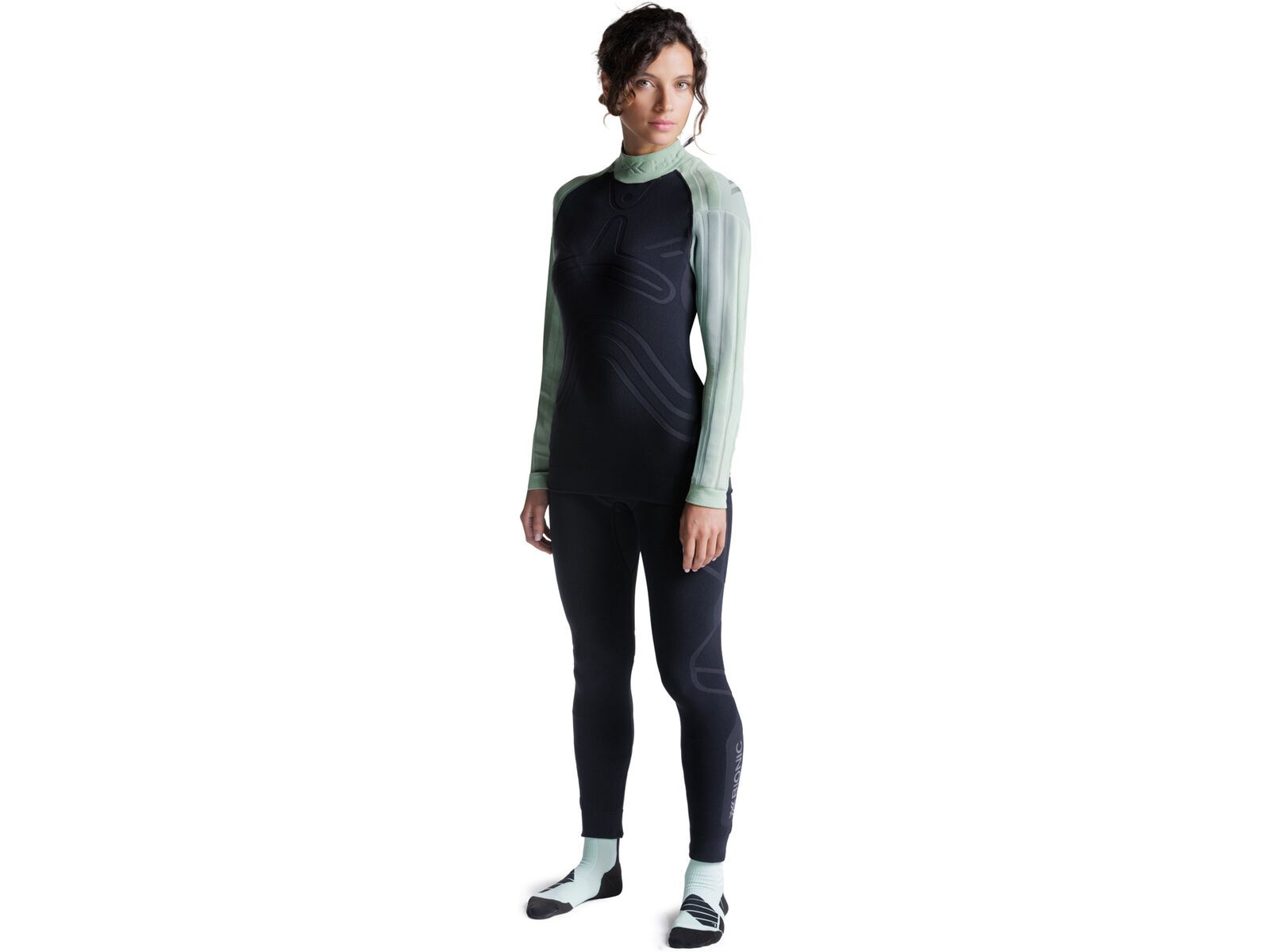 X-Bionic Heatloop Shirt LS Wmn, digital lime/x black | Bild 4