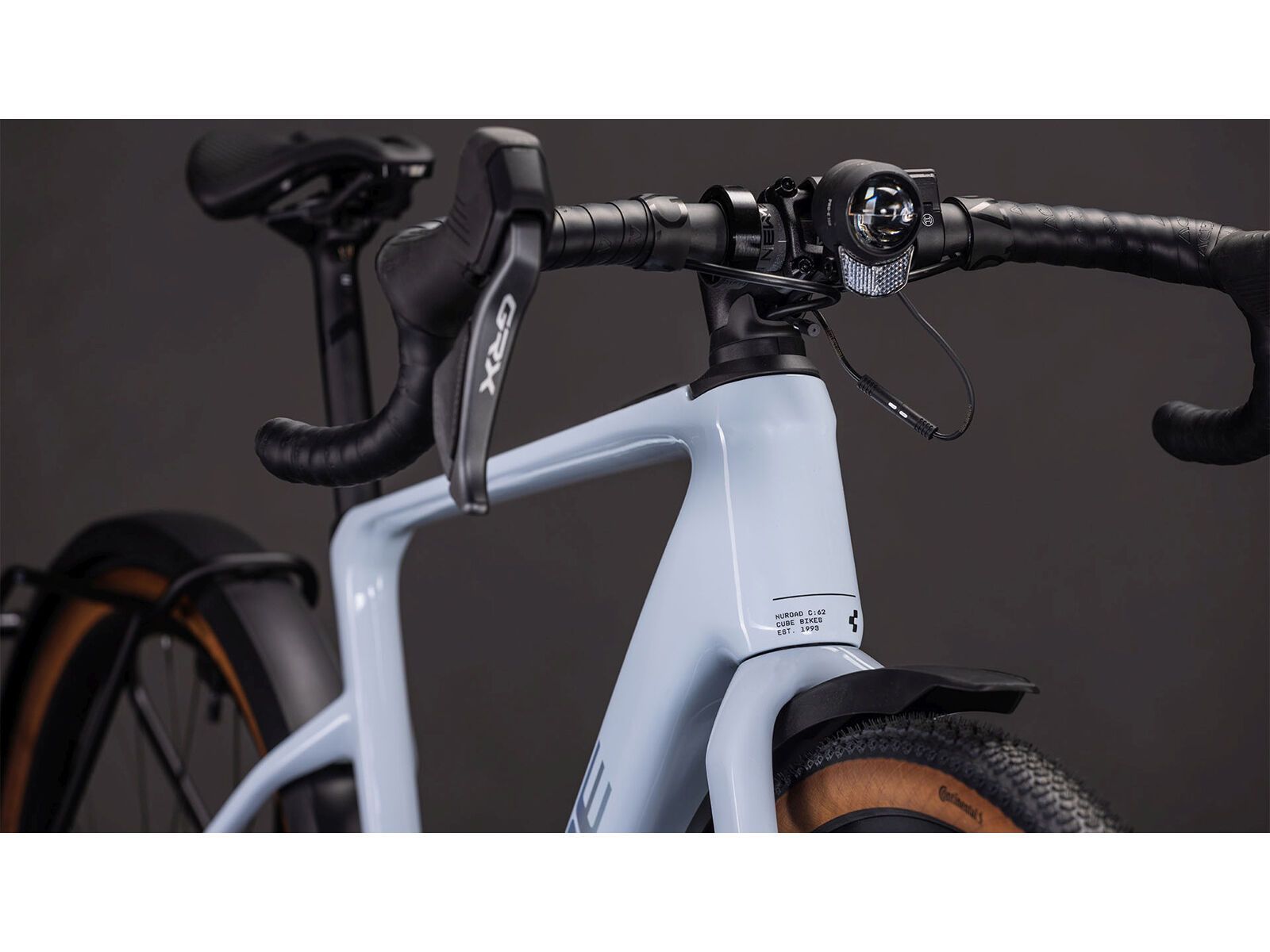 Cube Nuroad Hybrid C:62 SLX 400X FE, iceblue´n´prism | Bild 7