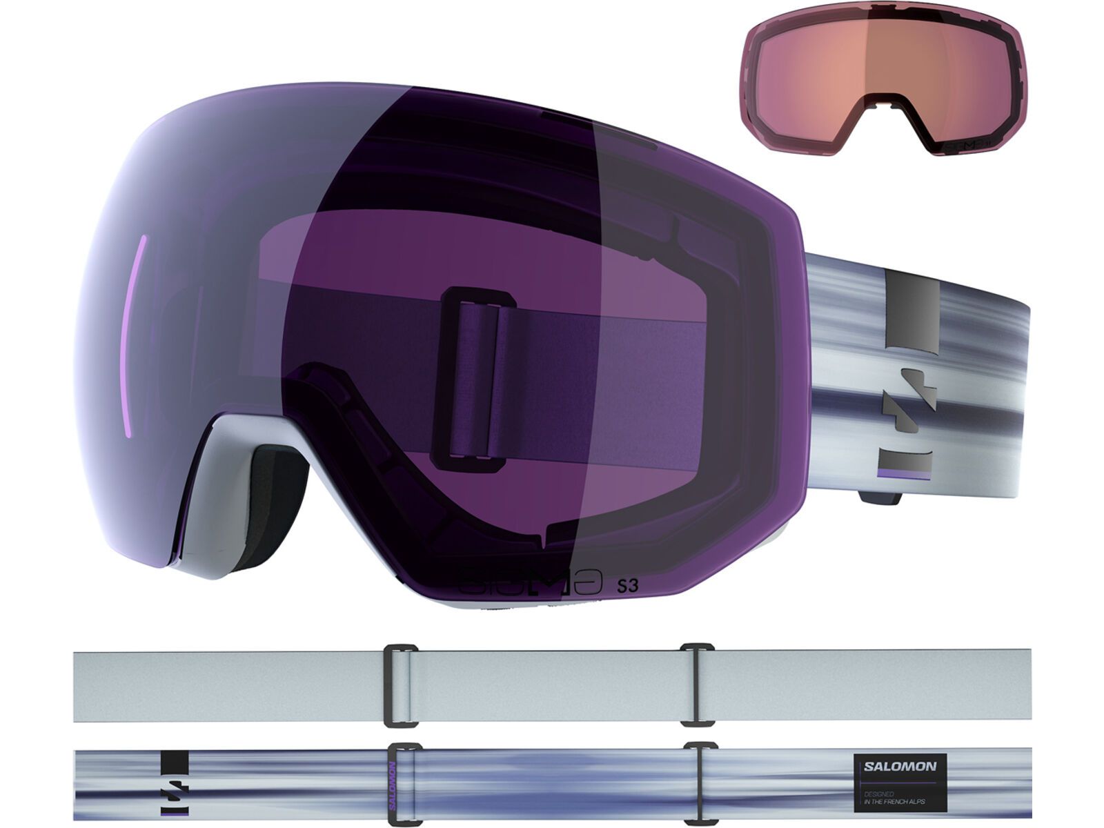 Salomon Radium Pro + WS, Sigma Sky Blue / ice flow | Bild 5