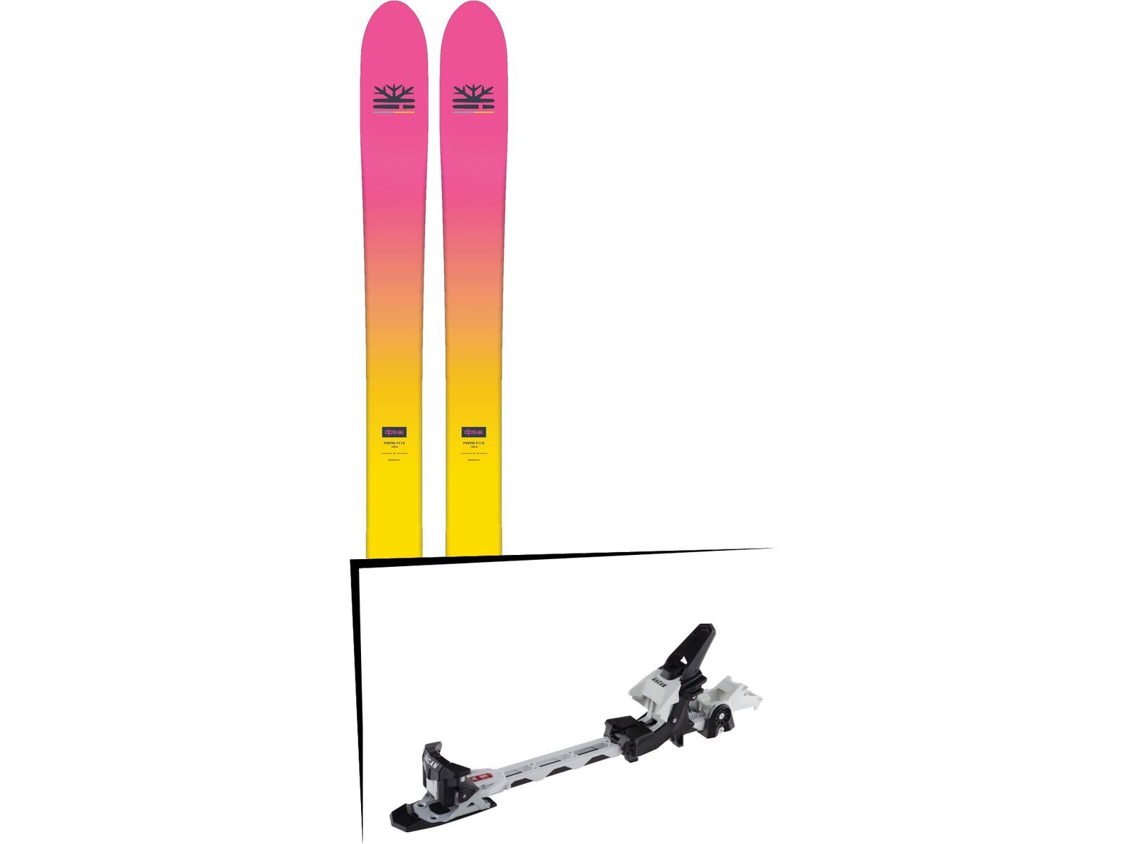 Set: DPS Skis Yvette 112 RP2 Foundation 2018 + Hagan Z02 | Bild 1