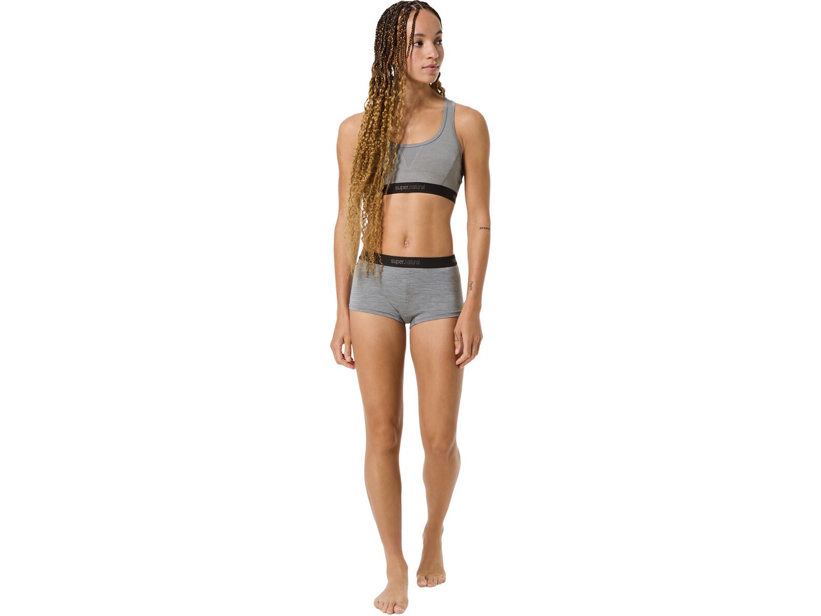super.natural W Tundra175 Boyfriend Hipster, cashmere grey melange | Bild 3