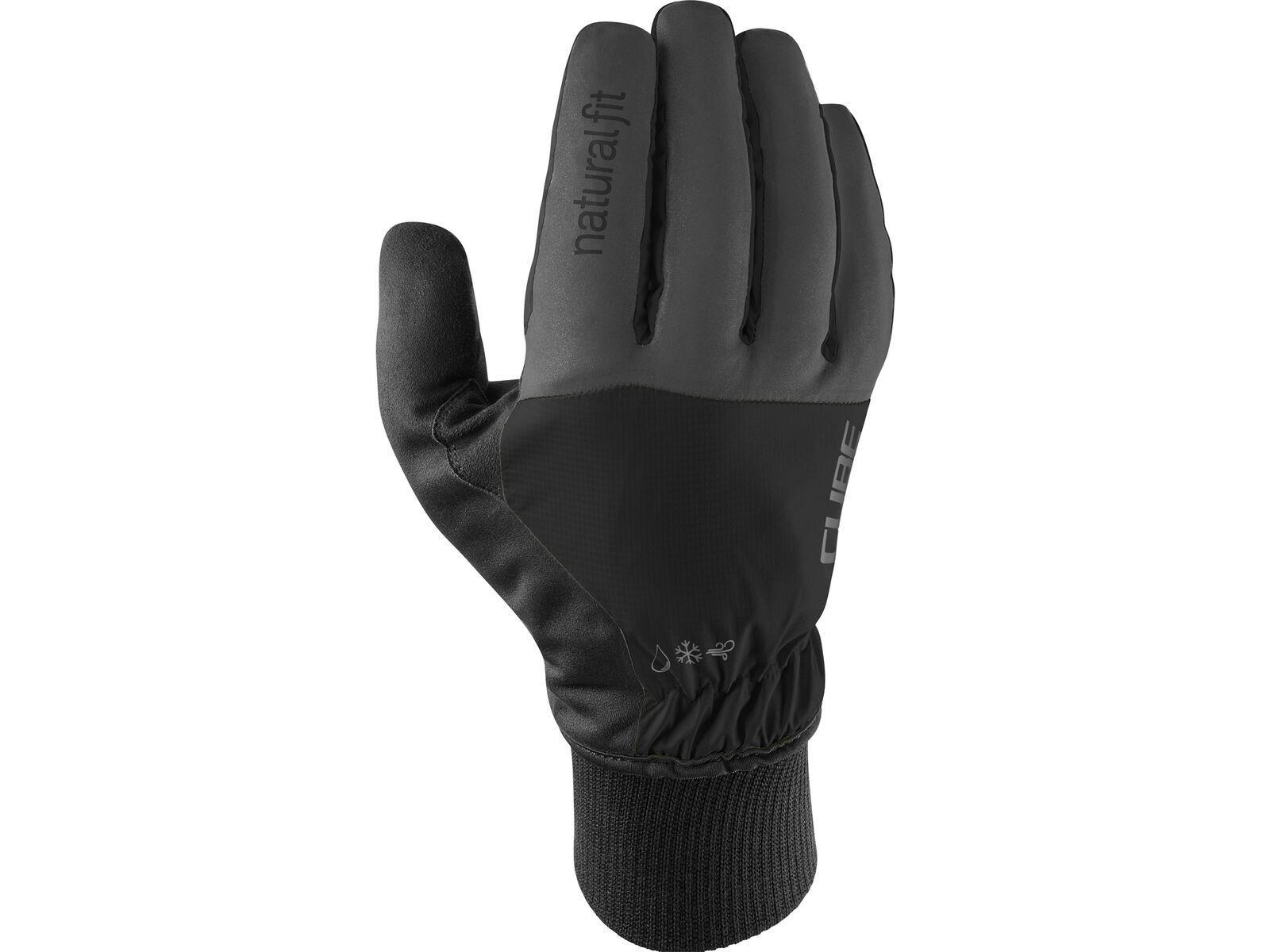 Cube Handschuhe Winter Langfinger X Natural Fit, black | Bild 1