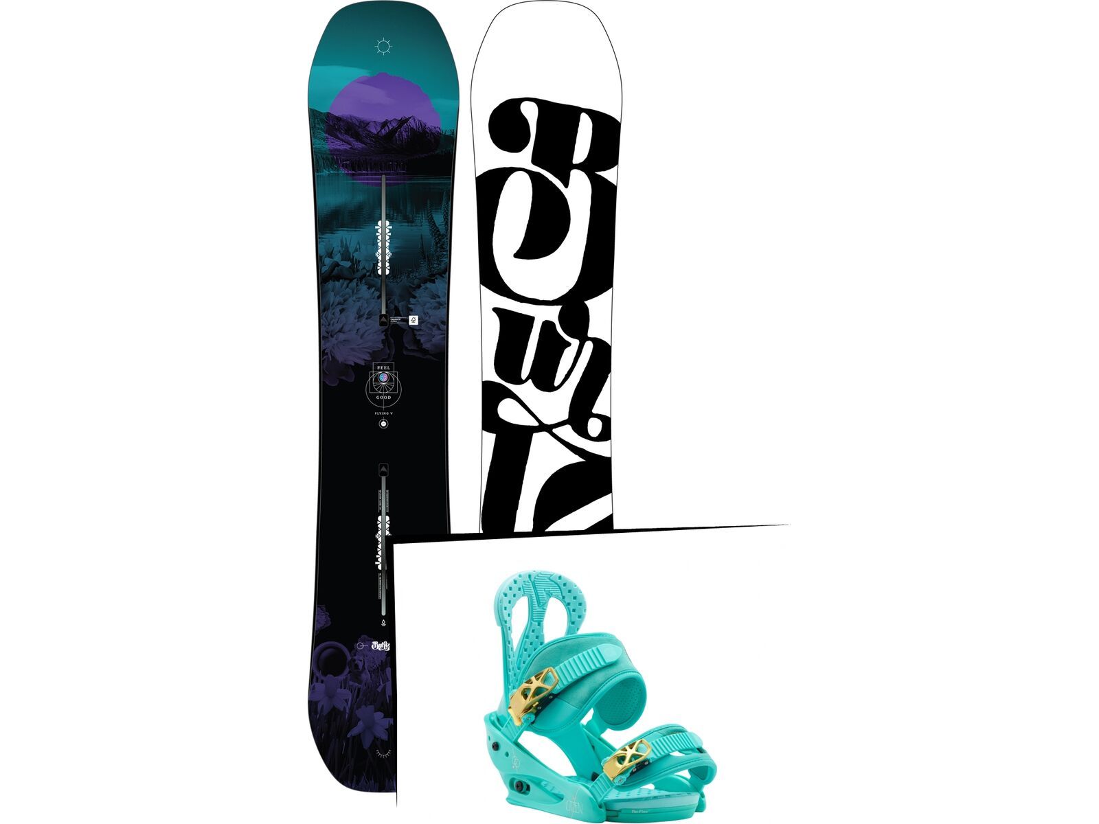 Set: Burton Feelgood Flying V 2019 + Citizen (1930927S) | Bild 1