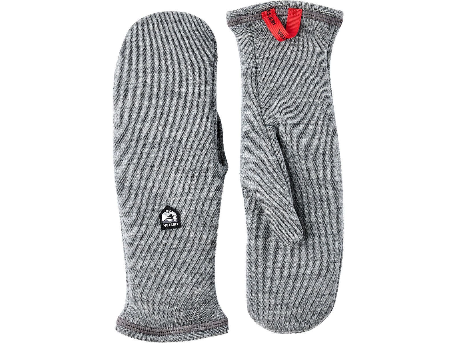 Hestra Gravita Merino Liner Mitt, grey | Bild 1