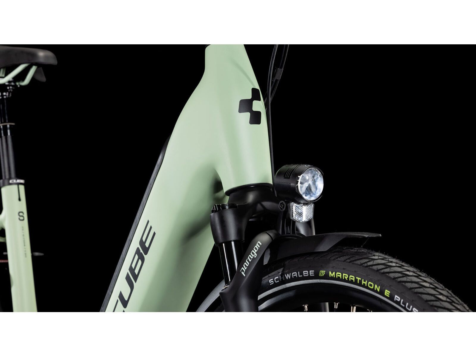 Cube Supreme Hybrid Comfort SLX 625 Easy Entry, aloegreen´n´black | Bild 6