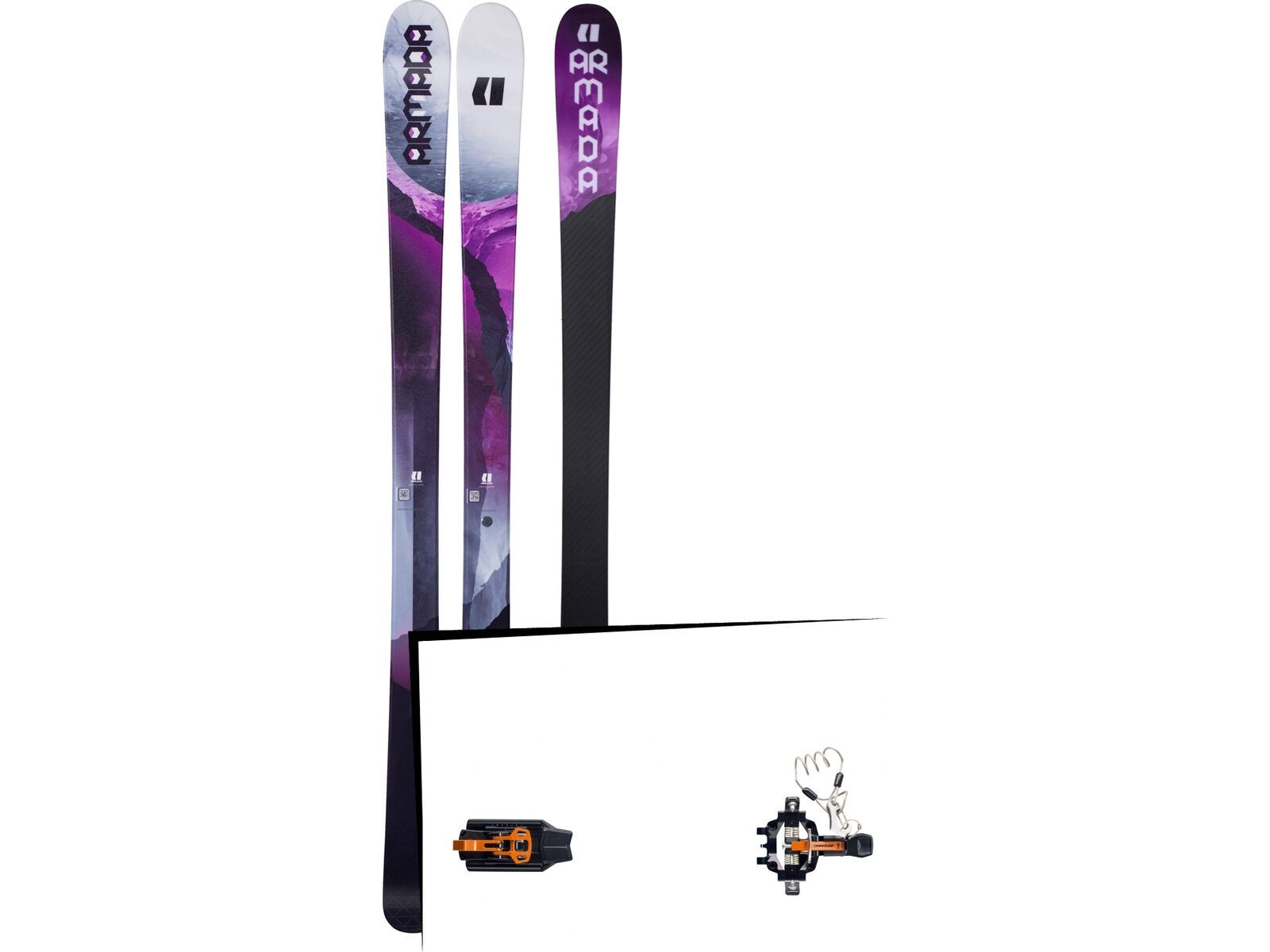 Set: Armada Victa 87 Ti 2018 + Atomic Backland Tour black/orange | Bild 1