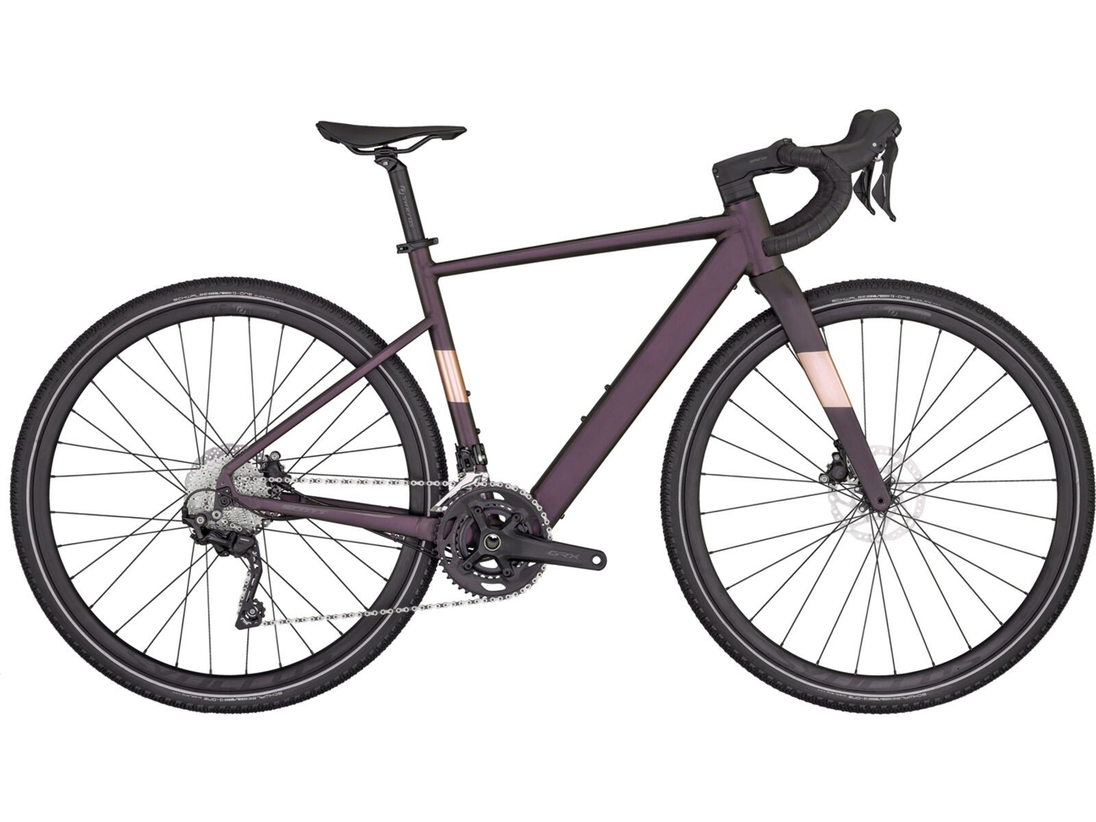 Scott Contessa Speedster Gravel eRide 25, burgundy purple | Bild 1