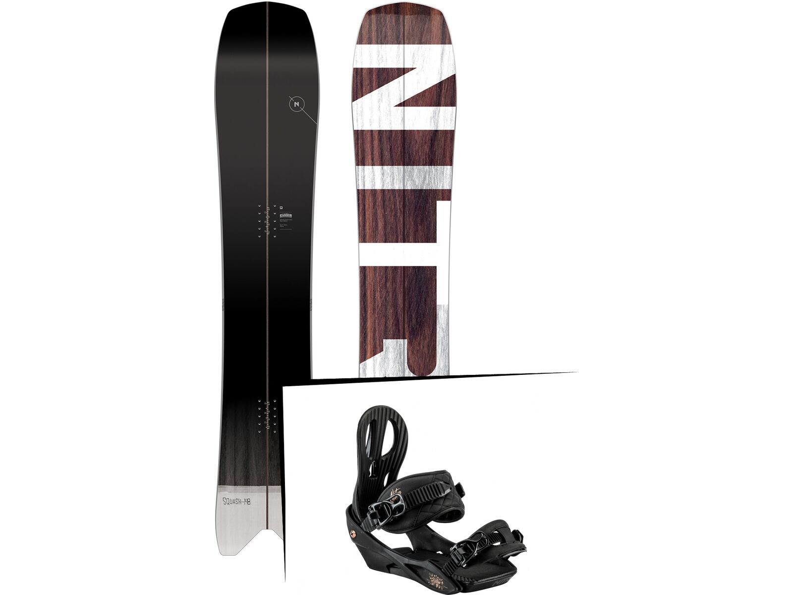 Set: Nitro Squash Womens 2019 + Nitro Rythm black bronze | Bild 1