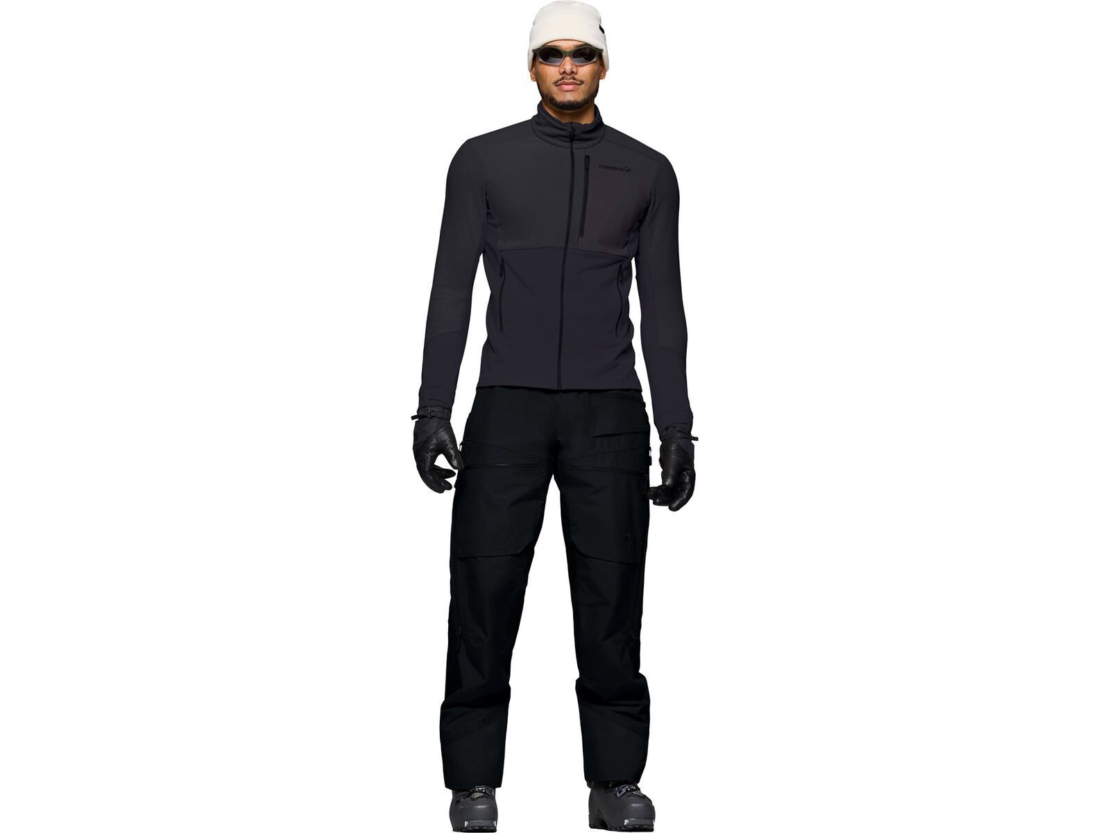 Norrona lofoten warm2 Jacket M's, caviar black | Bild 5