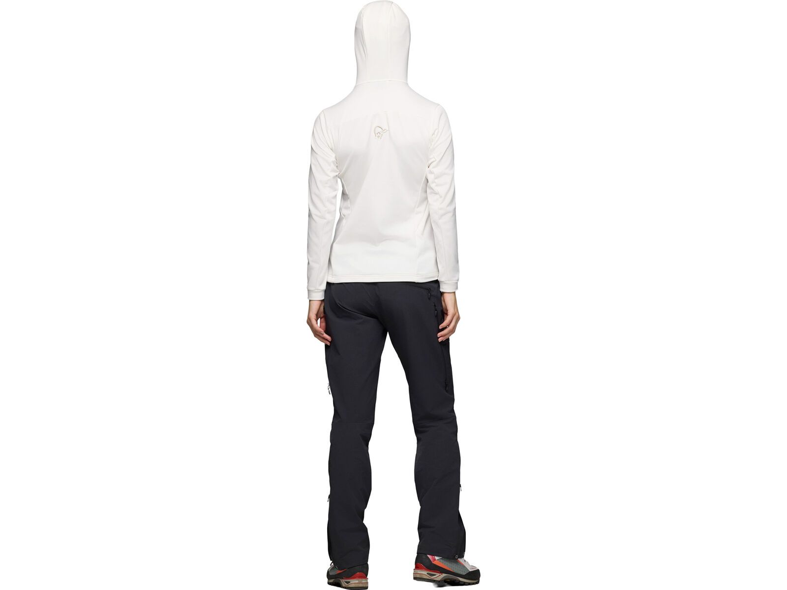 Norrona falketind warm2 stretch Hood W's, snow white | Bild 5