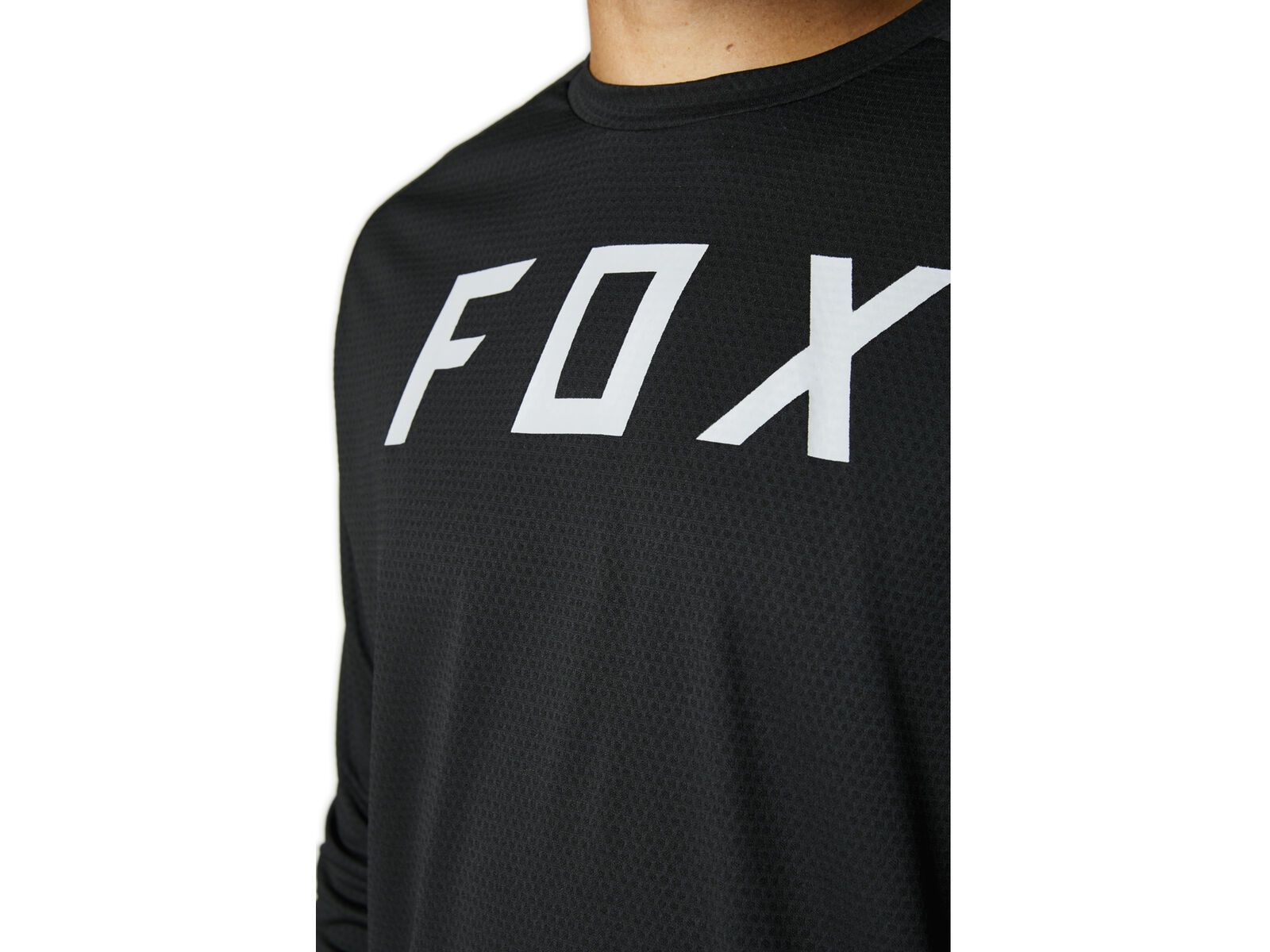 Fox Defend LS Jersey Fox Logo, black | Bild 4