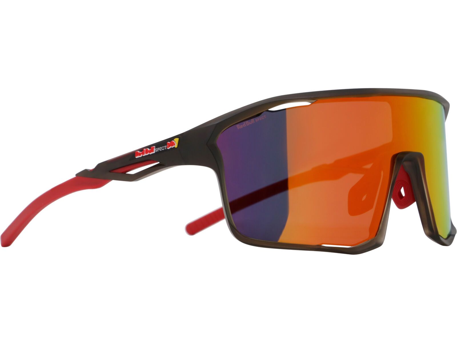 Red Bull Spect Eyewear Rumble, Red-Red Mirror / matt x'tal warm grey | Bild 1