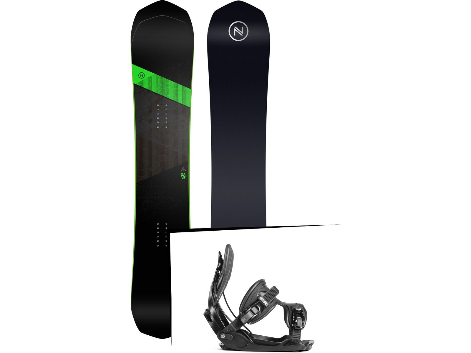 Set: Nidecker Rave 2019 + Flow Alpha (2226572S) | Bild 1