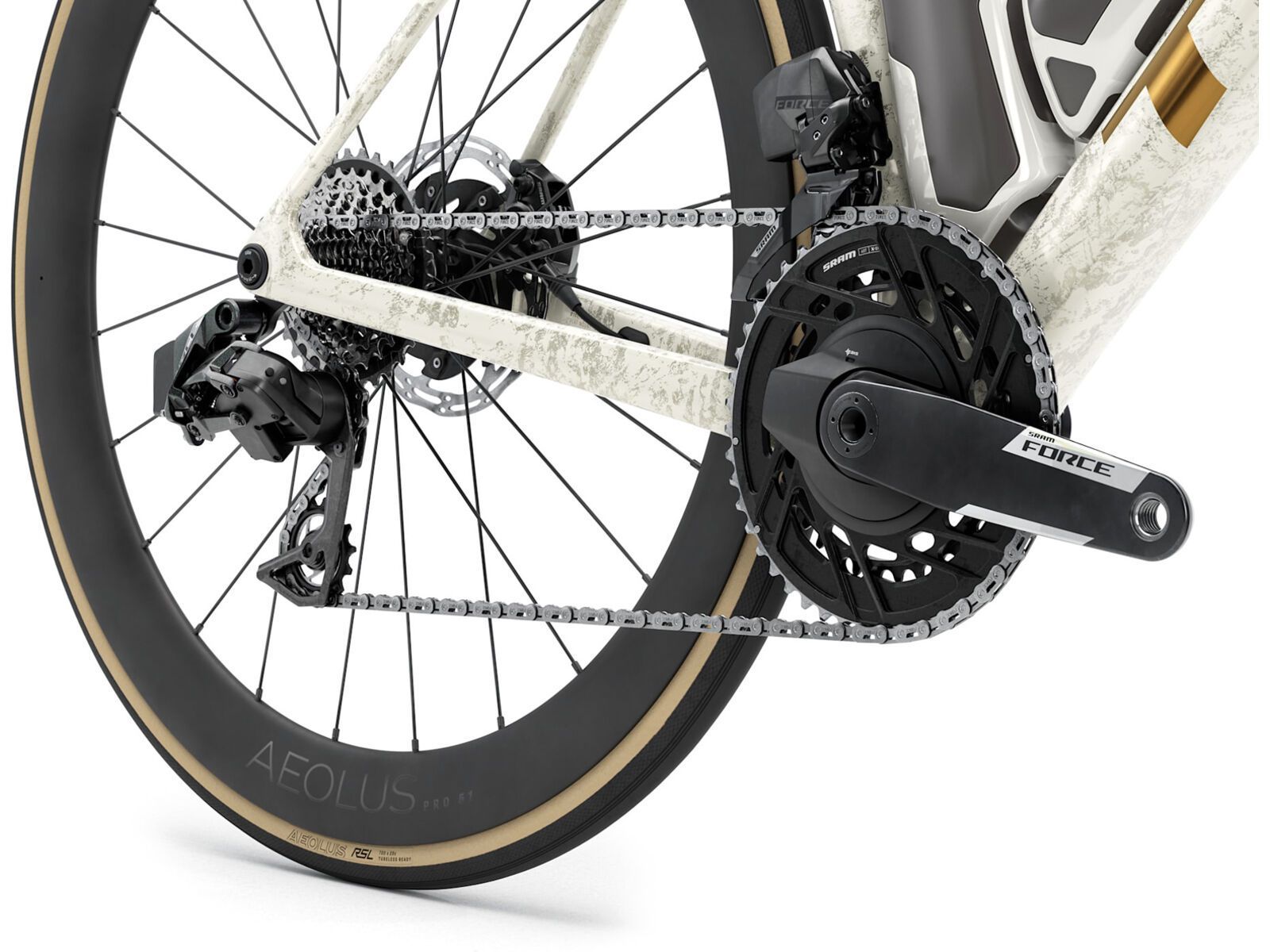 Trek Madone SLR 7 AXS, era white/supernova marble | Bild 6