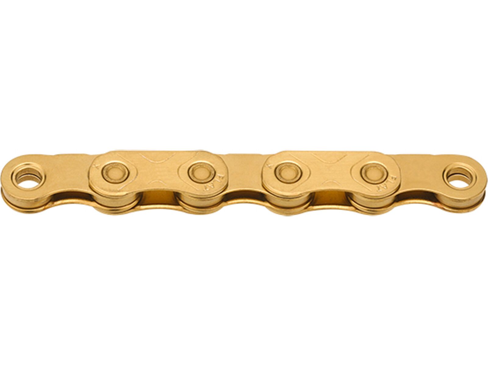 KMC X Flat Ti-N Gold - 12/13-fach, 126 Glieder | Bild 1