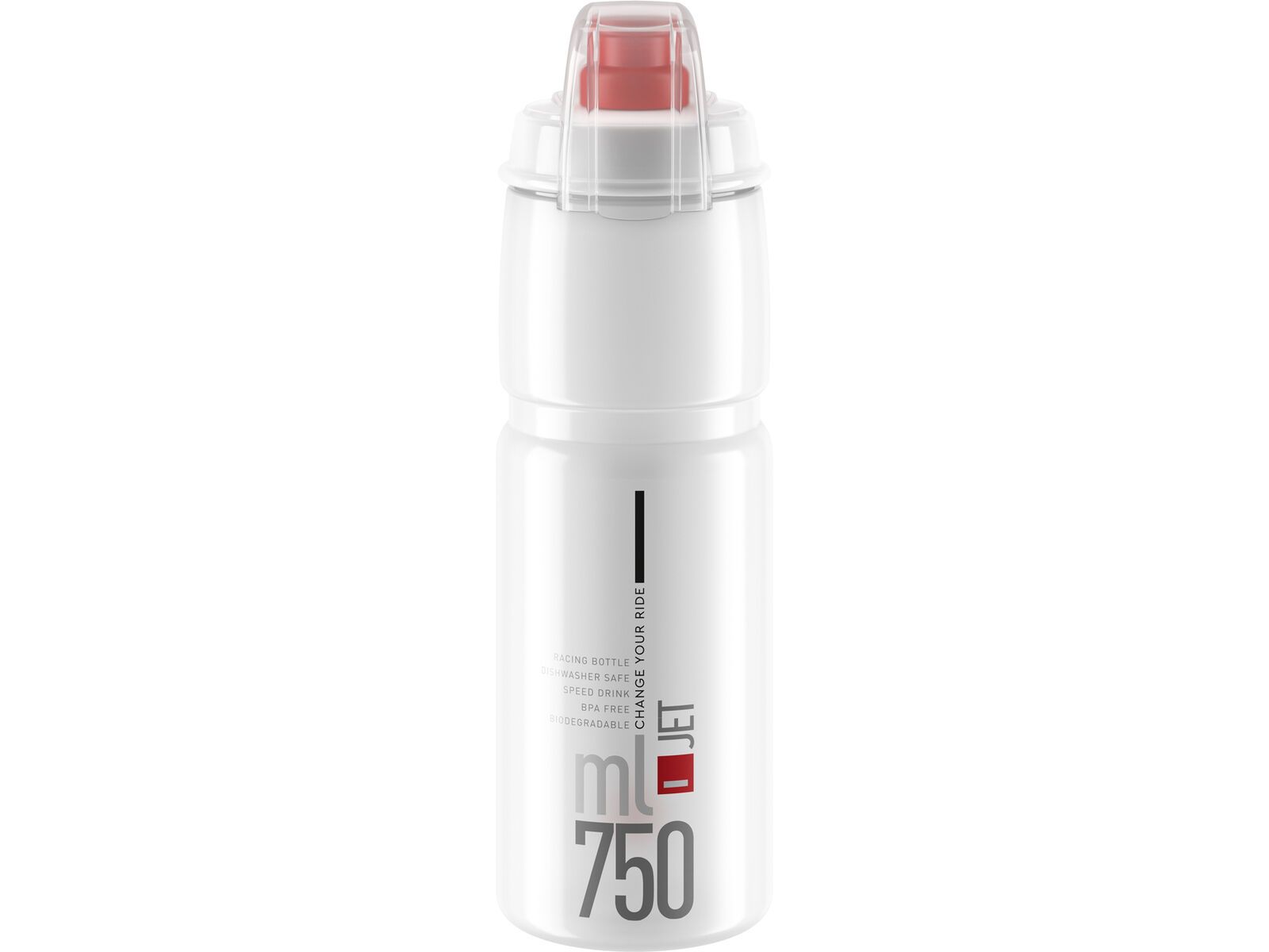 Elite Jet Plus - 750 ml, transparent-rot | Bild 1
