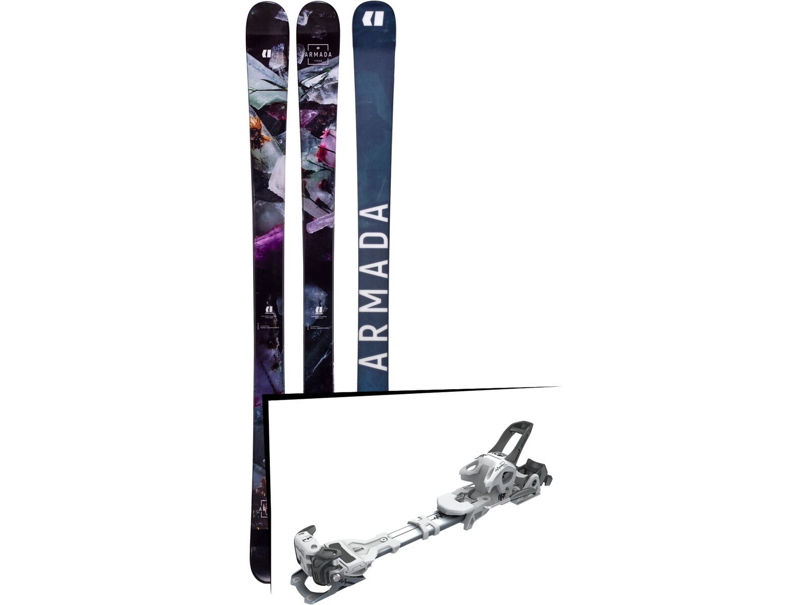 Set: Armada Arw 84 2019 + Tyrolia Ambition 12 AT solid white black | Bild 1