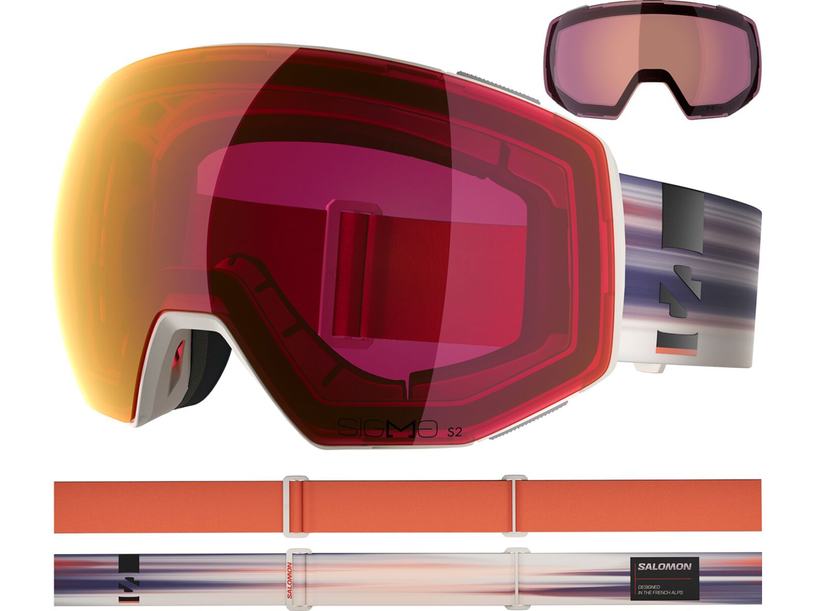 Salomon Radium Prime + WS, Sigma Poppy Red / rainy day | Bild 5