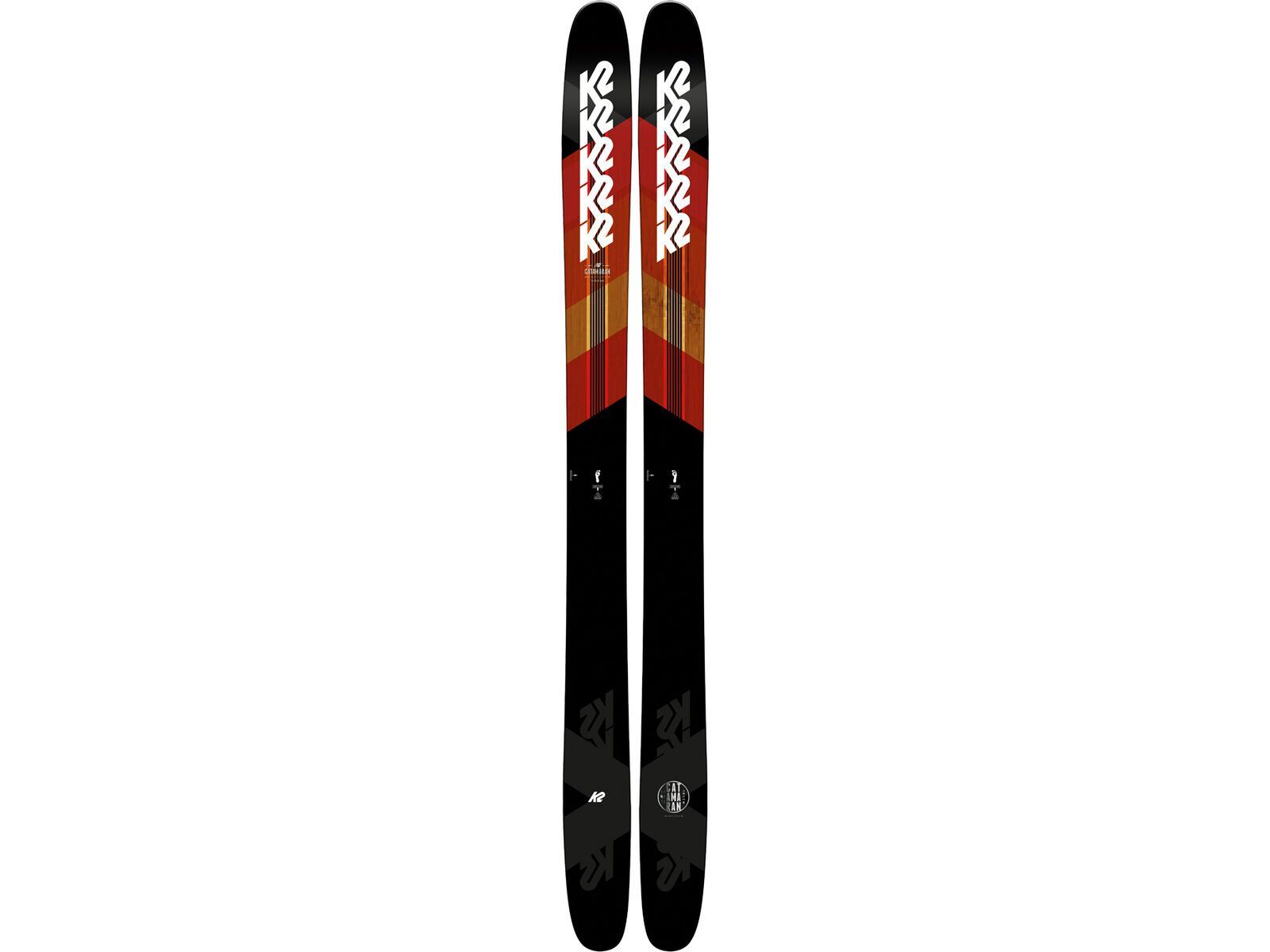 Set: K2 SKI Catamaran 2019 + Marker Jester 18 Pro ID black/flo-red | Bild 2
