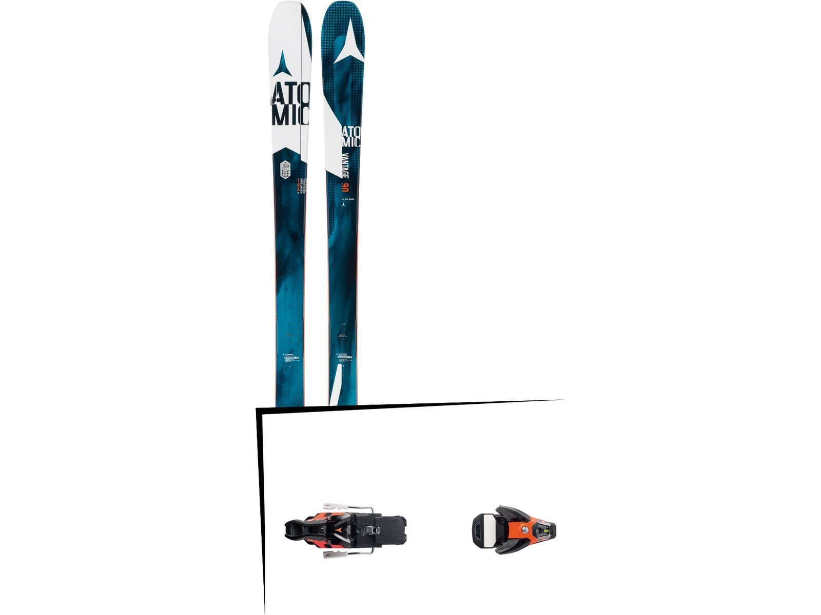 Atomic Set: Vantage 90 CTI 2016 + Salomon STH2 WTR 16 | Bild 1