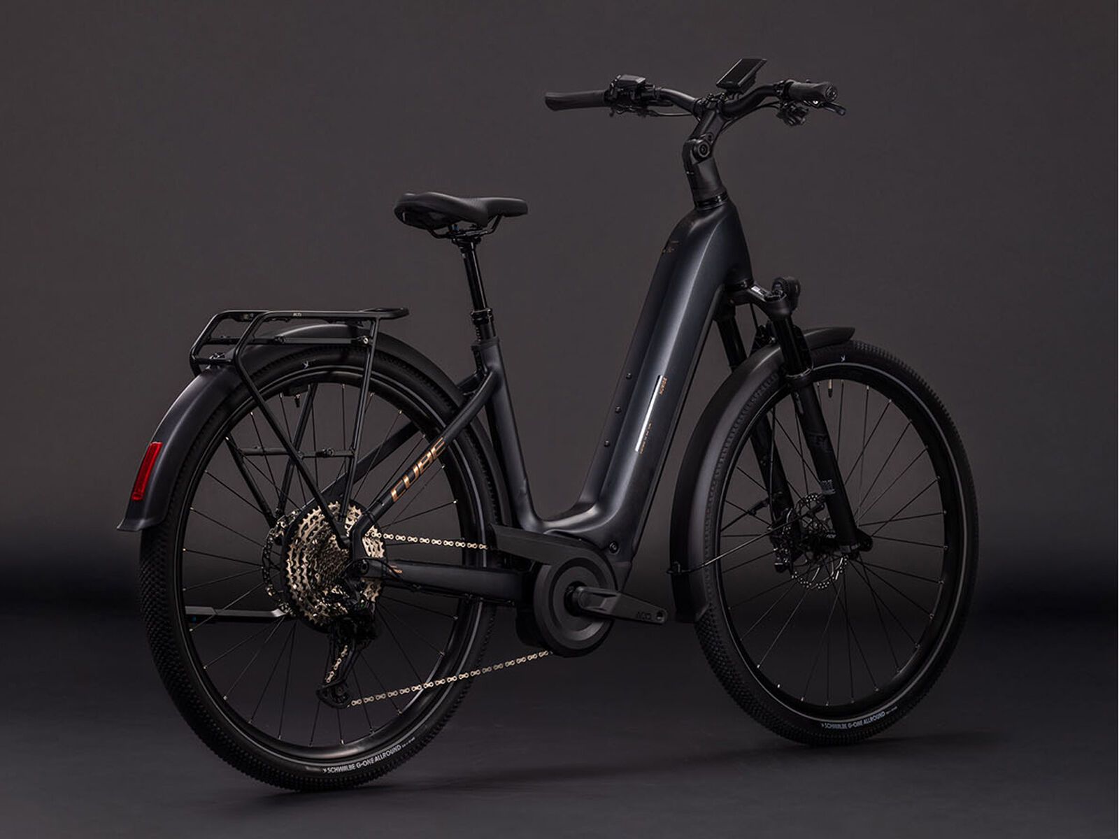 Cube Nuride Hybrid SLX 800 Easy Entry, black´n´gold | Bild 2