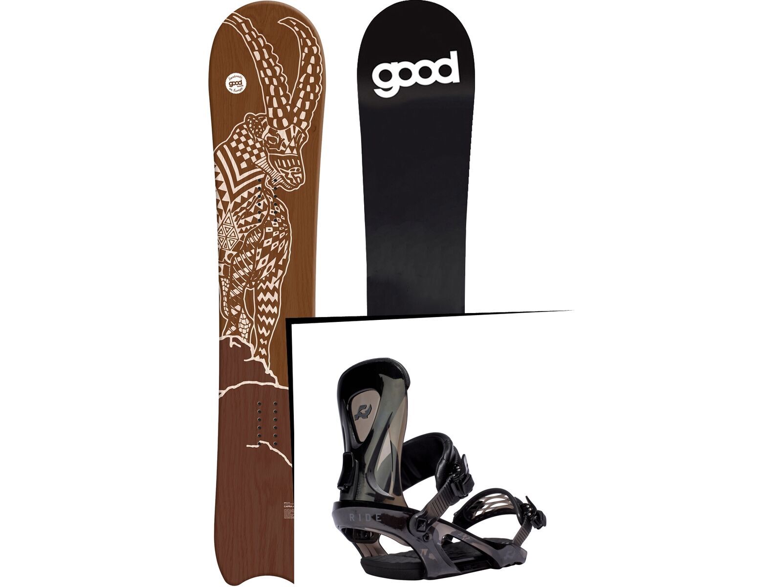 Set: goodboards Capra 2017 + Ride KX (1487182S) | Bild 1