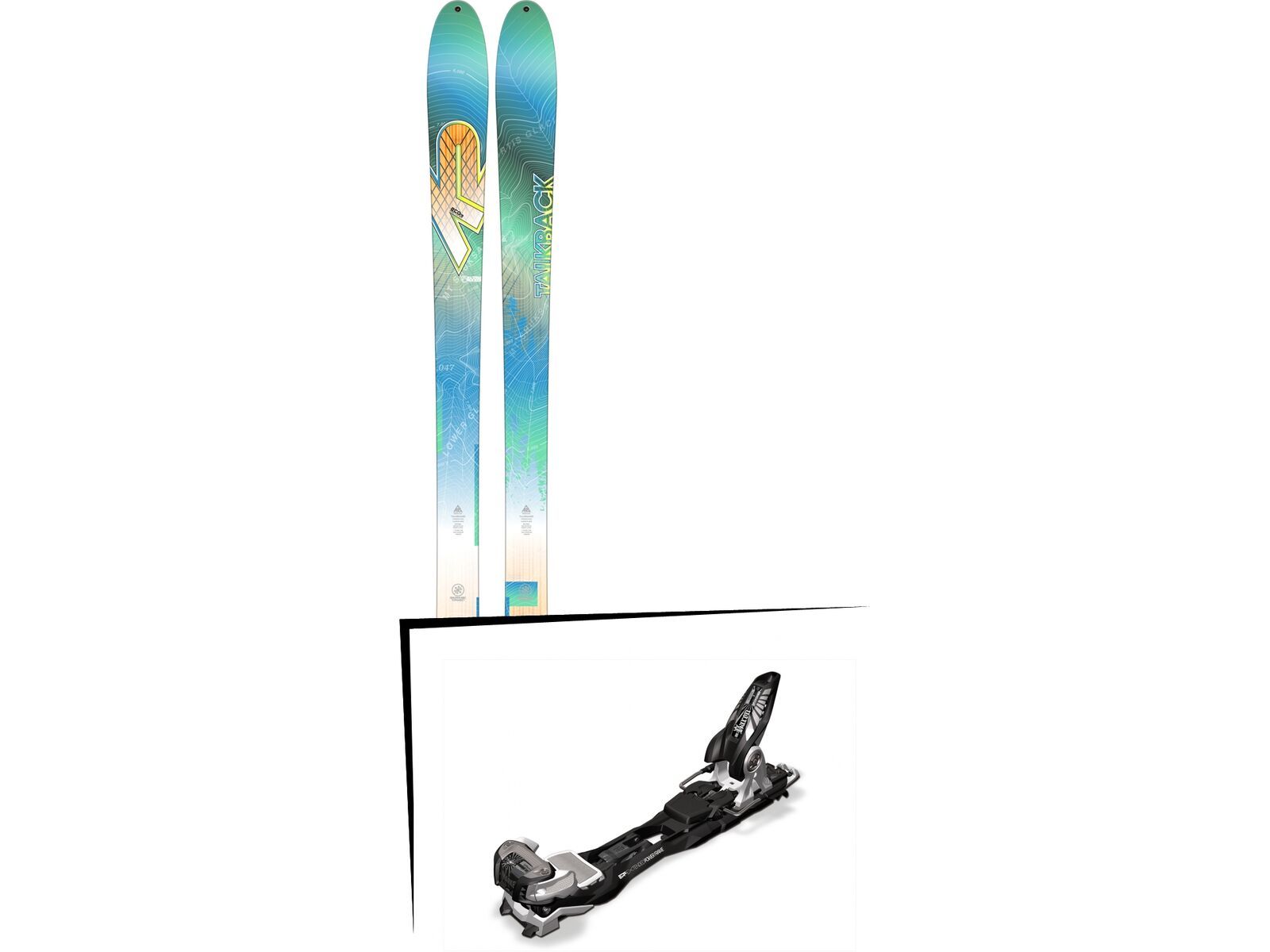 K2 SKI Set: Talkback 82 ECOre 2016 + Marker Baron EPF 13 | Bild 1