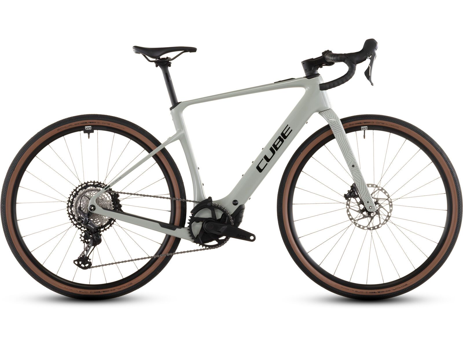 Cube Nuroad Hybrid C:62 Race 400X, reedbeige´n´black | Bild 1
