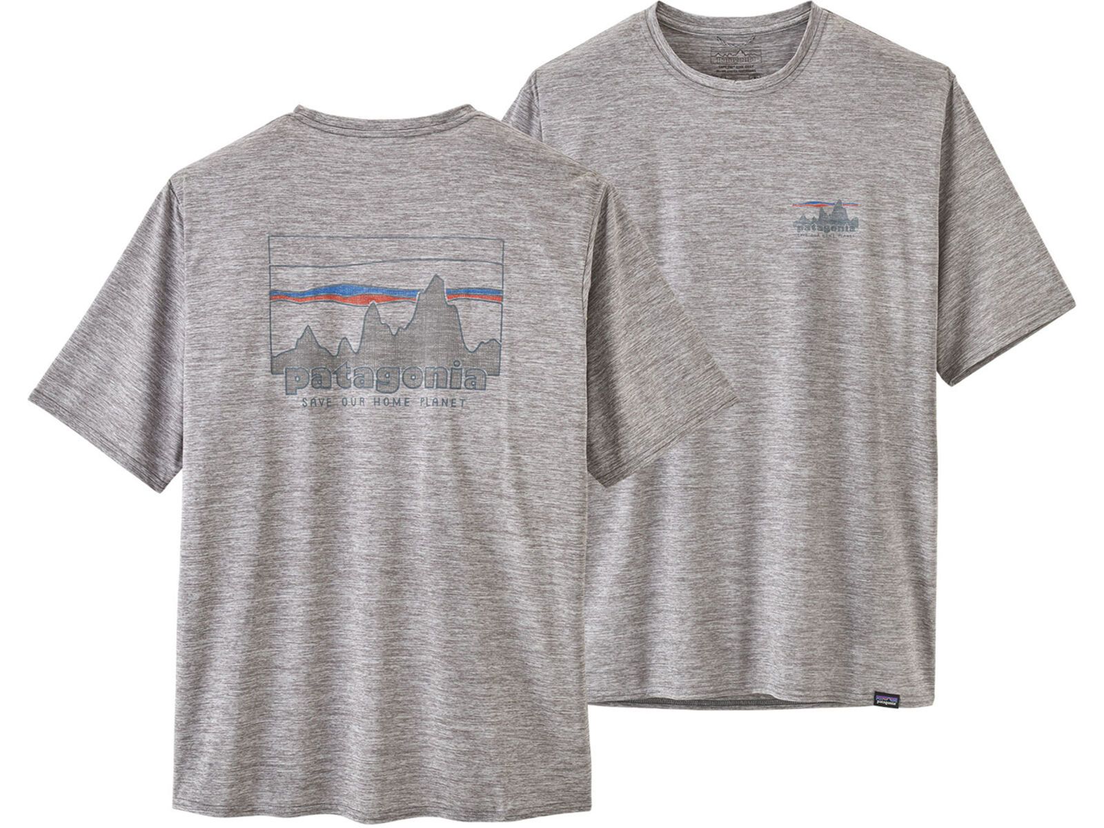 Patagonia Men's Capilene Cool Daily Graphic Shirt, '73 skyline: feather grey | Bild 6