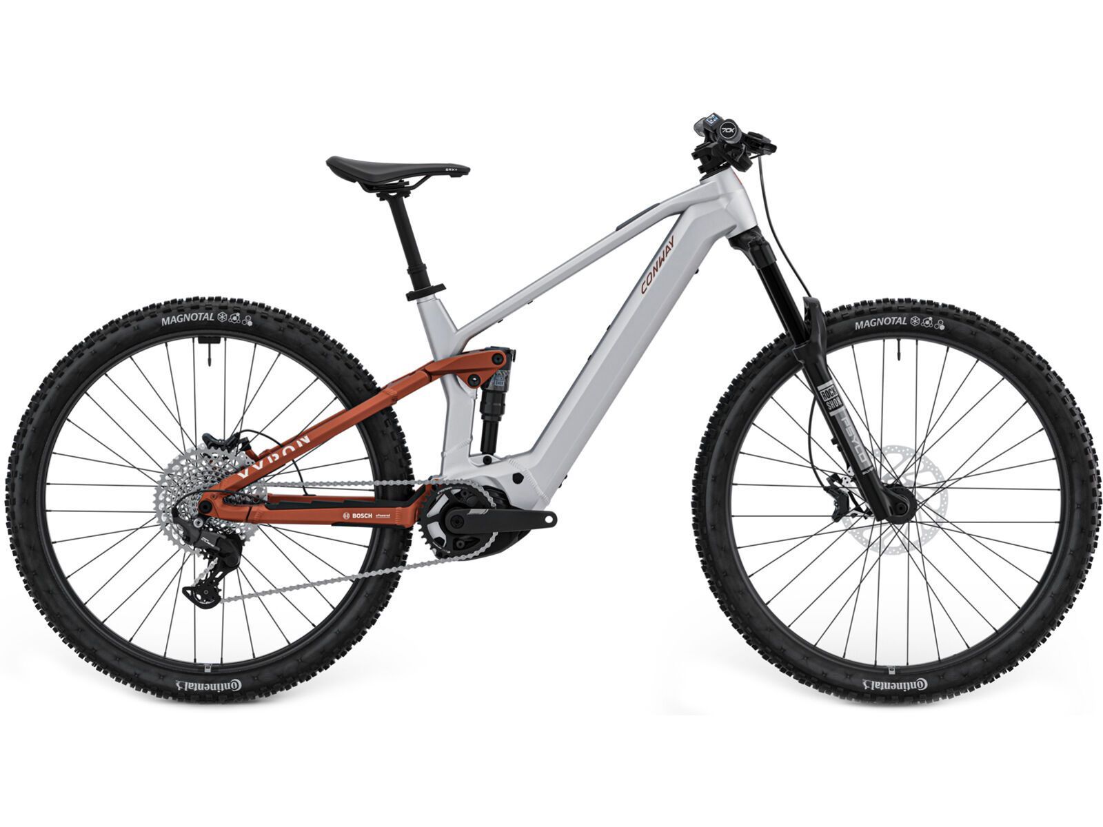 Conway Xyron S 2.0, alu raw matt/rust red matt | Bild 1