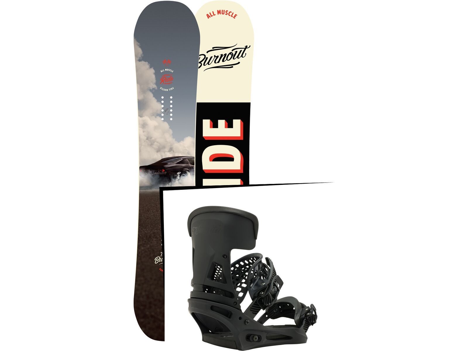 Set: Ride Burnout 2016 + Burton Malavita (1464109S) | Bild 1