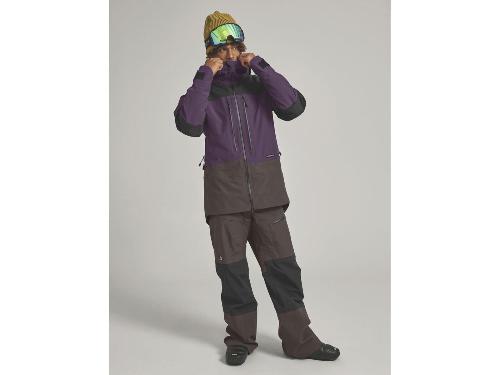 Ortovox Ravine Free 3L Pants M, dark chestnut | Bild 5