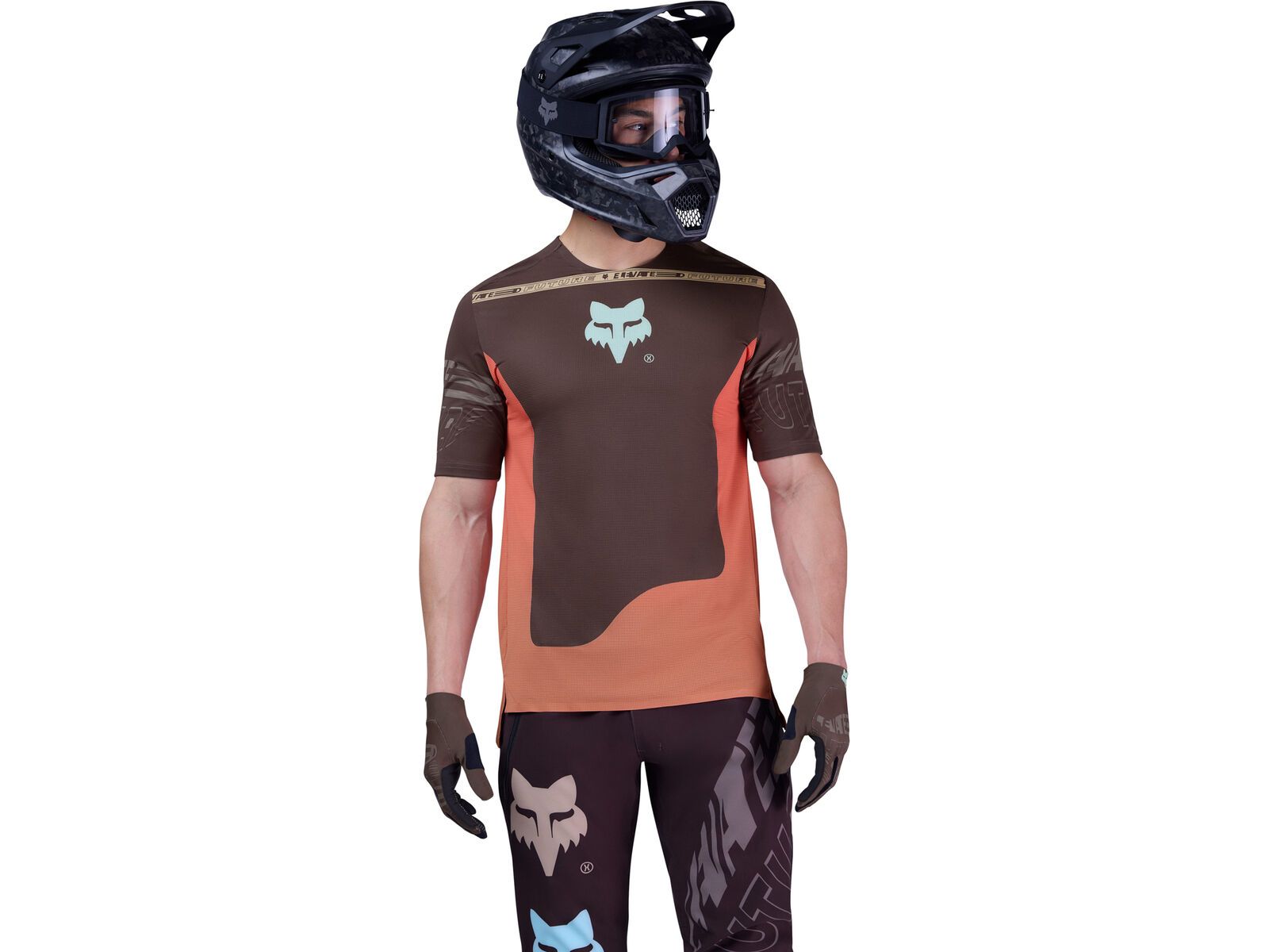 Fox Flexair SS Jersey Elevated, cocoa | Bild 3