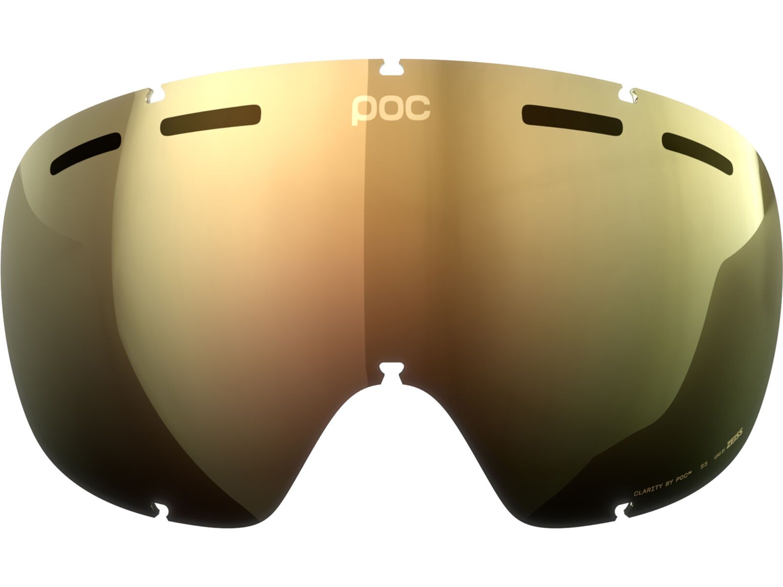 POC Fovea/Fovea Race Lens, Clarity Int./Sunny Gold | Bild 1