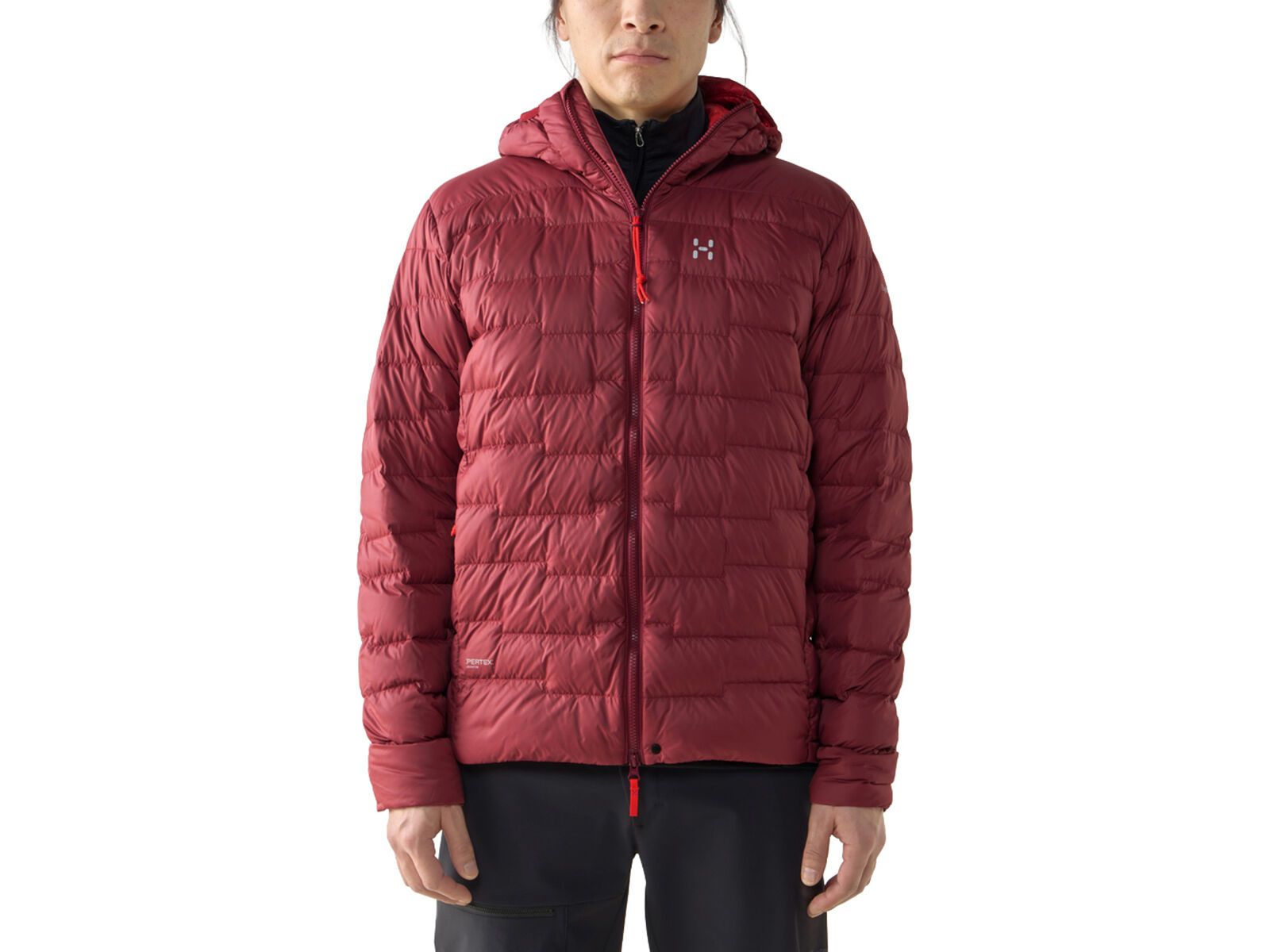 Haglöfs ROC Flash Down Hood Men, carmine red/tech red | Bild 3