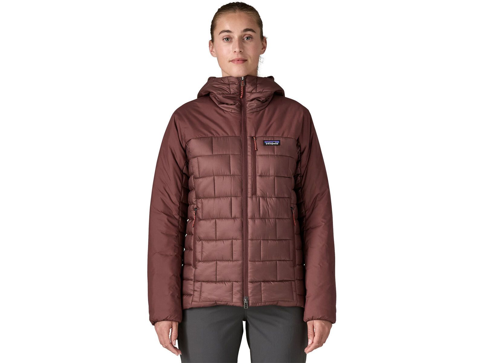 Patagonia Women's Hi-Loft Nano Puff Hoody, dark ruby | Bild 2