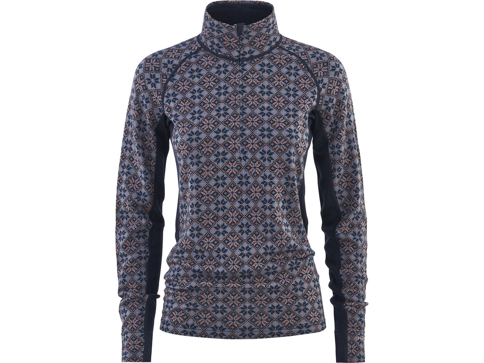 Kari Traa Rose Light Half Zip Baselayer, dark navy blue | Bild 1