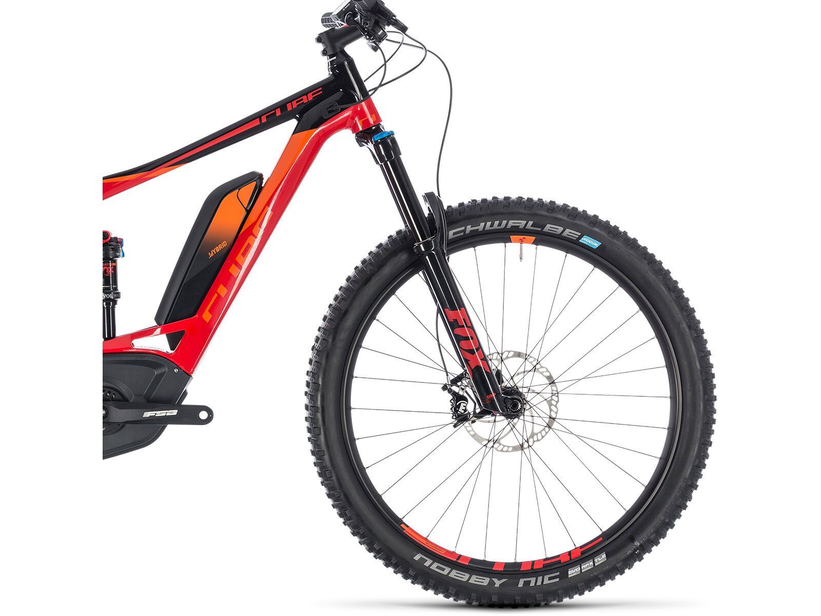 Cube Stereo Hybrid 140 Race 500 27.5, red´n´orange | Bild 3