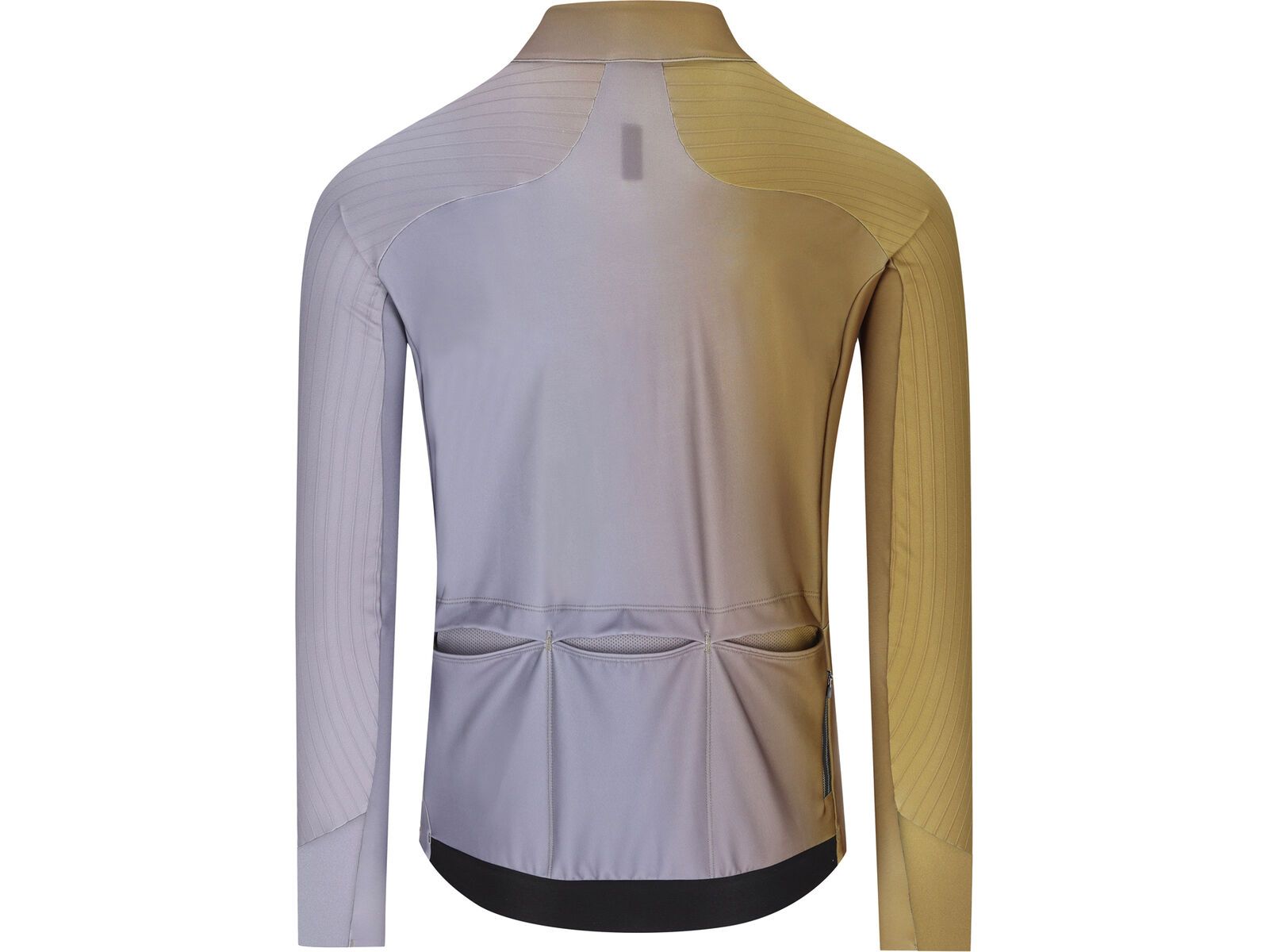 Q36.5 Gregarius Hybrid Big Fade Long Sleeve Jersey, drab green | Bild 2