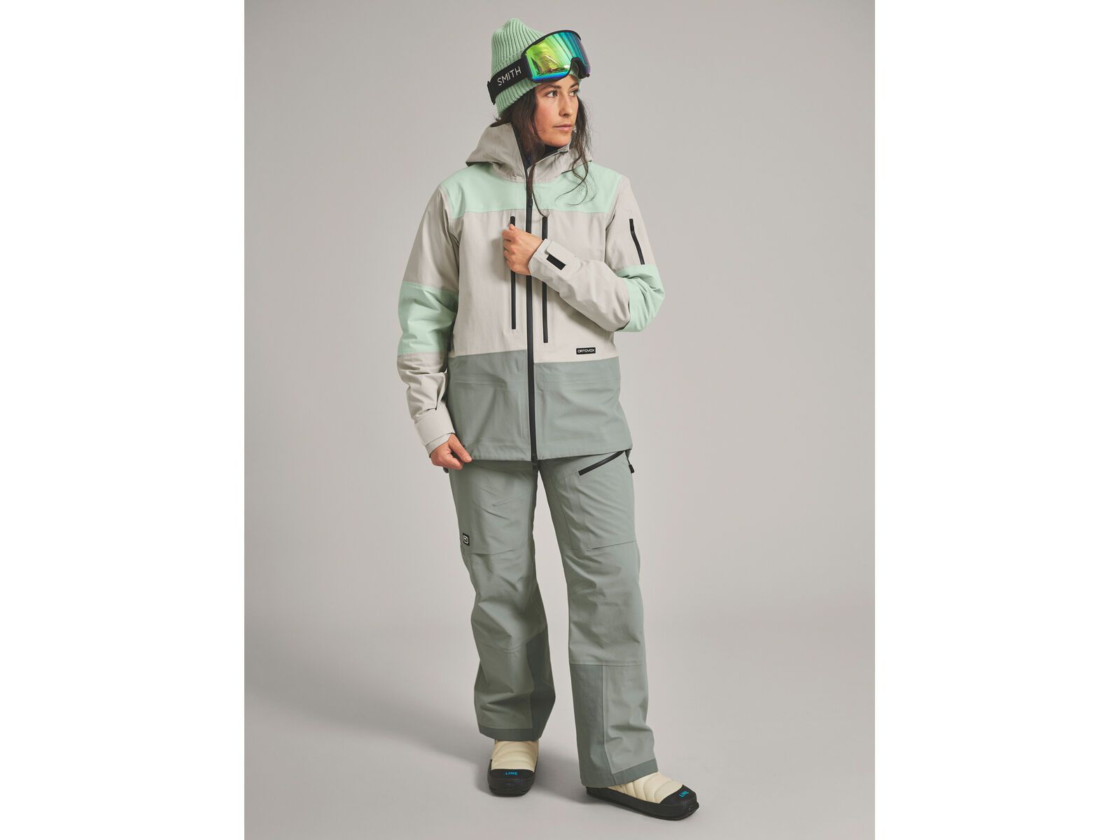 Ortovox Ravine Free 3L Pants W, dark arctic grey | Bild 4