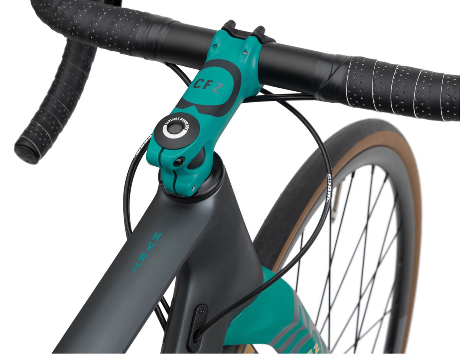 Rondo Hvrt CF2, black/teal | Bild 5