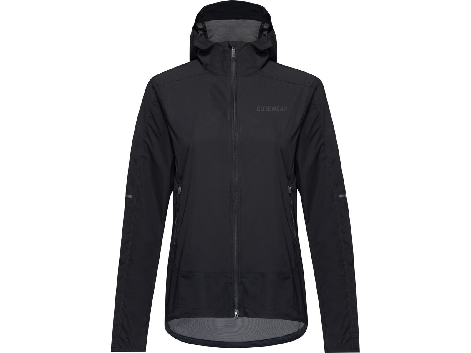 GOREWEAR Fernflow Windbreaker mit Kapuze Damen, black | Bild 1