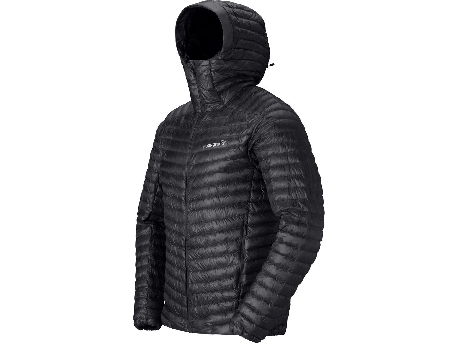 Norrona trollveggen down800 super light Hood M's, caviar black | Bild 3