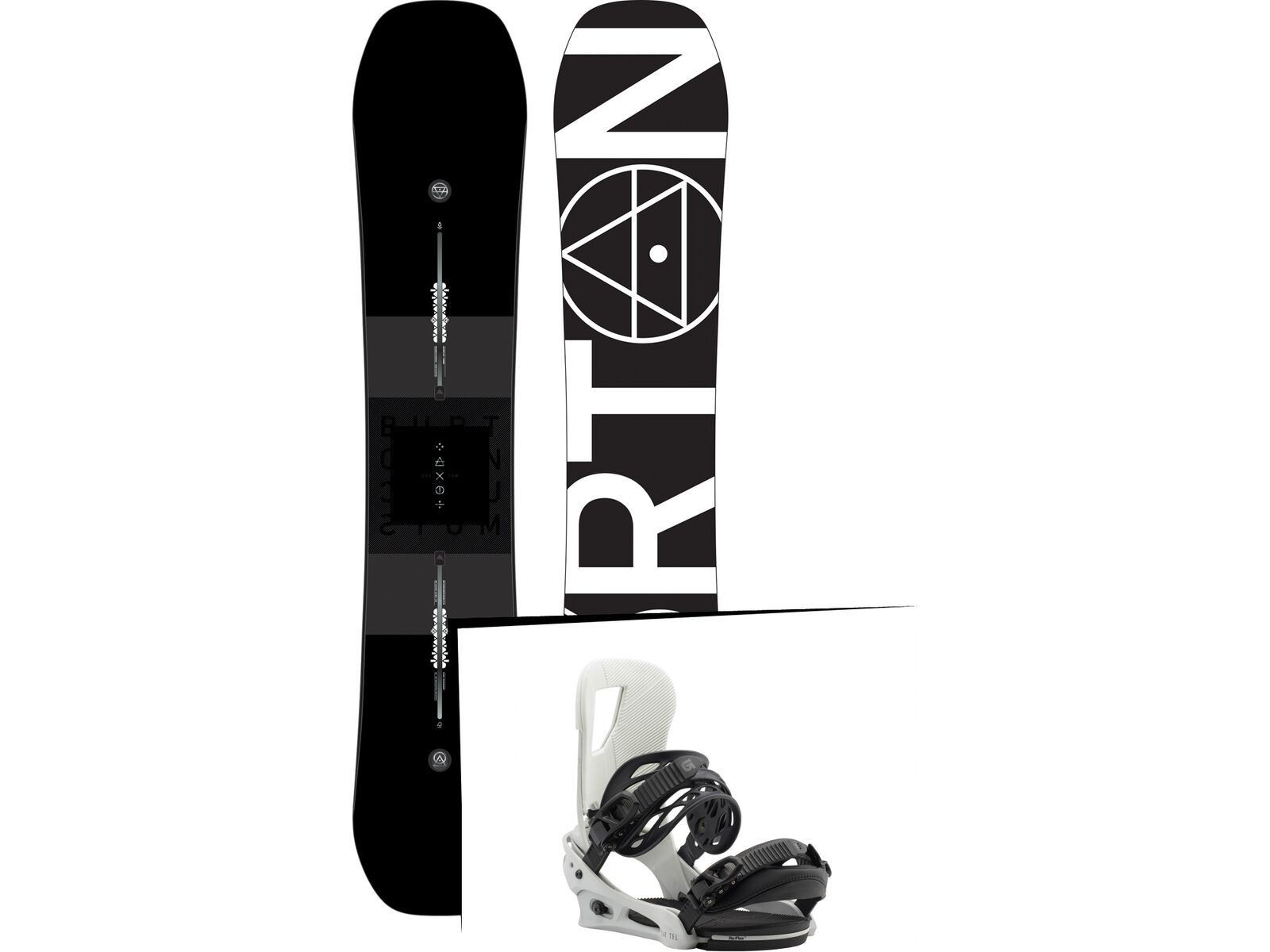 Set: Burton Custom X 2019 +  Cartel (1930906S) | Bild 1