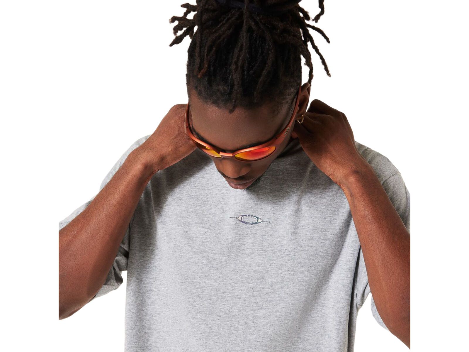 Oakley Stacked Metal Tee, new granite hthr | Bild 4