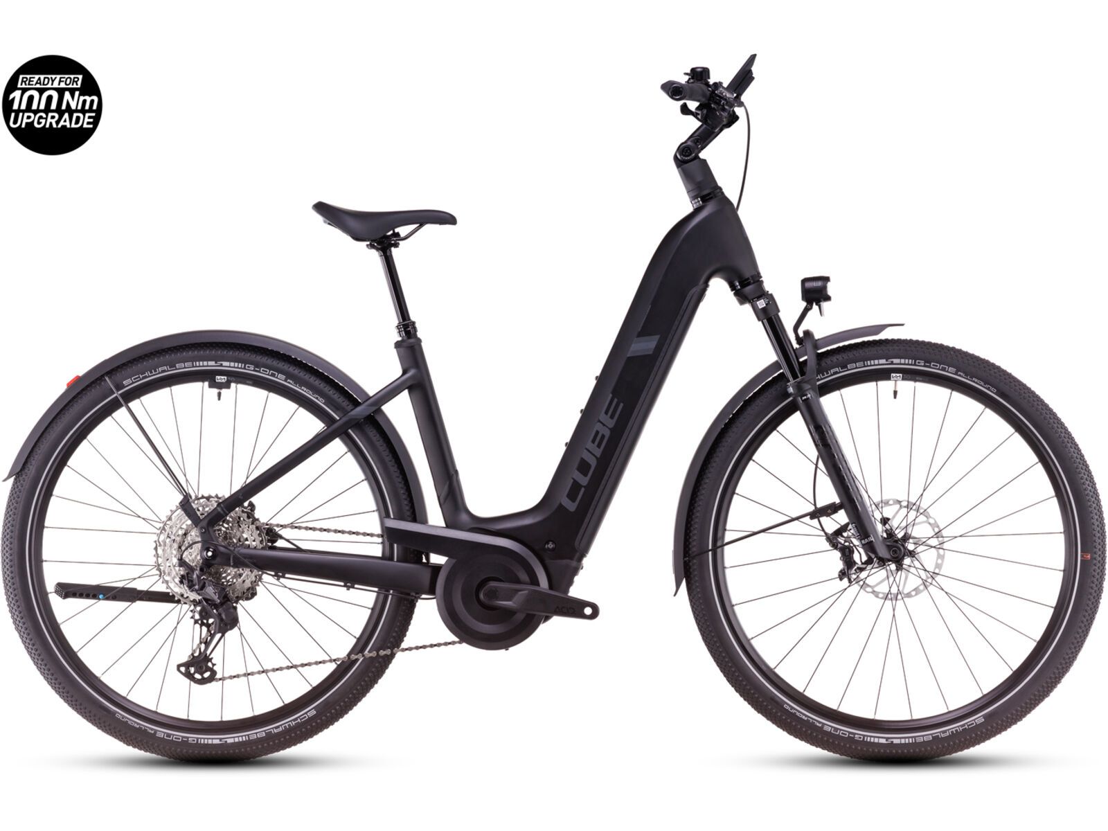 Cube Nuride Hybrid SLX 800 Allroad Easy Entry, black´n´reflect | Bild 1