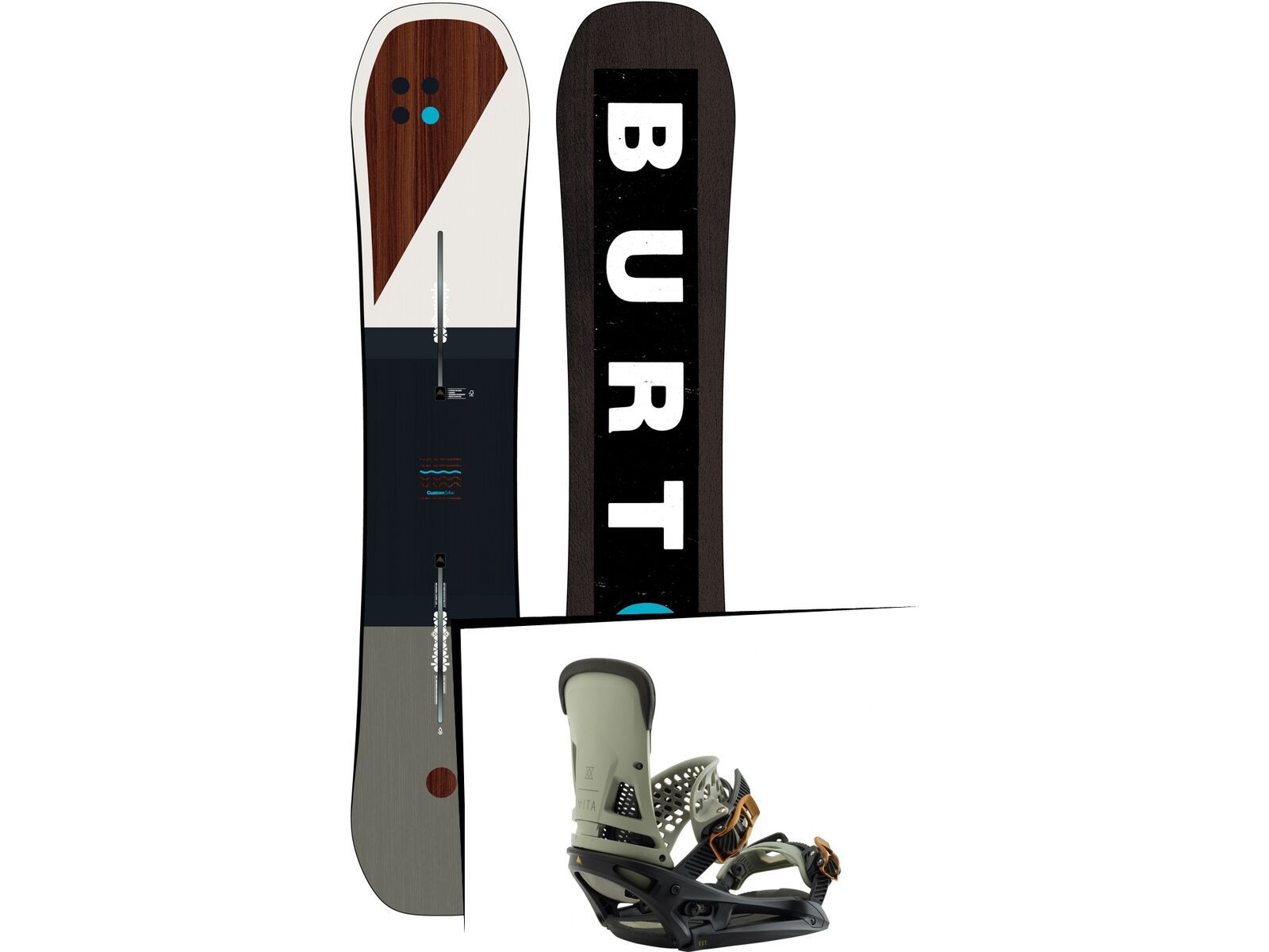 Set: Burton Custom 2019 + Malavita EST (2218363S) | Bild 1