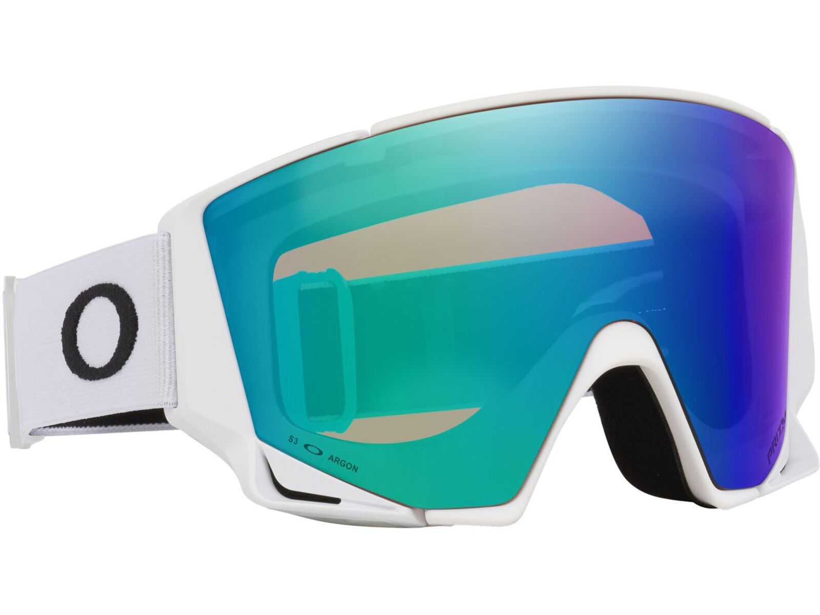 Oakley Flow Scape M, Prizm Snow Argon Iridium & Iced / matte white | Bild 13