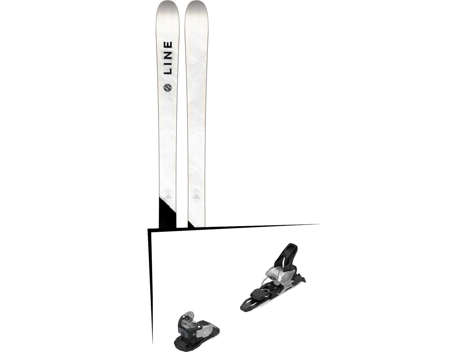 Set: Line Supernatural 86 2018 + Salomon Warden MNC 11 silver/black | Bild 1